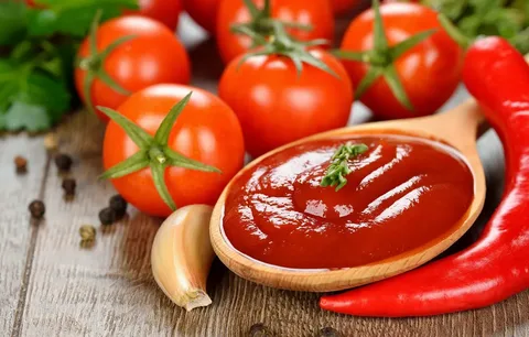 تصویر 1 از رب گوجه فرنگی ارگانیک تولید شده از گوجه ارگانیک و سالم